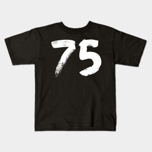 Number 75 Kids T-Shirt